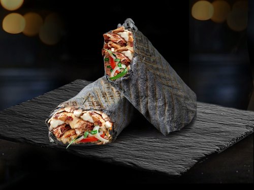 Шаурма Black с сыром фета и перцем цицак